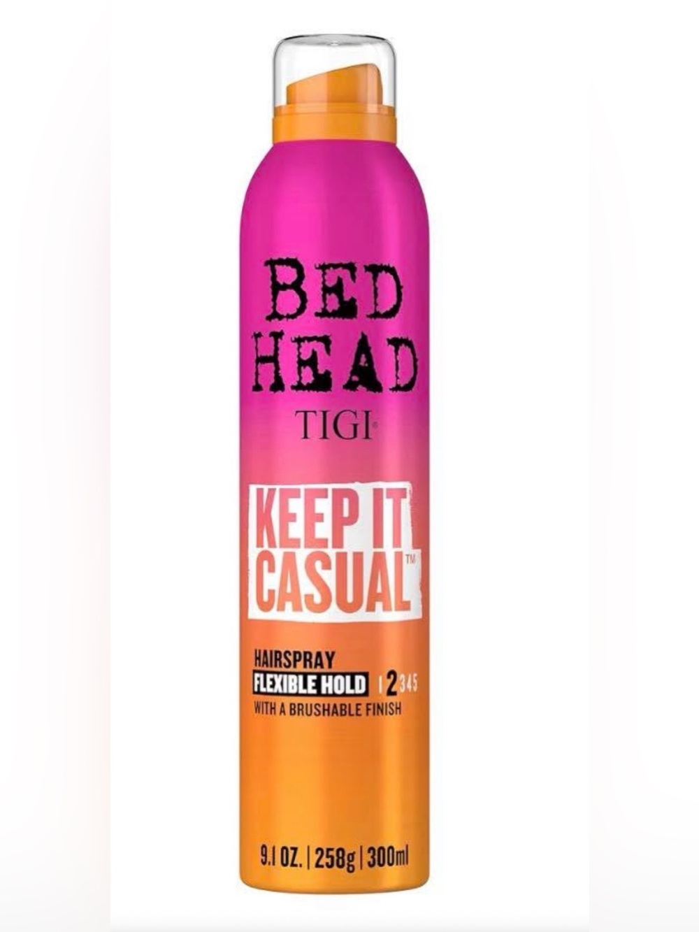 TIGI Bed Head Keep It Casual Hairspray - Pink to Orange Ombre